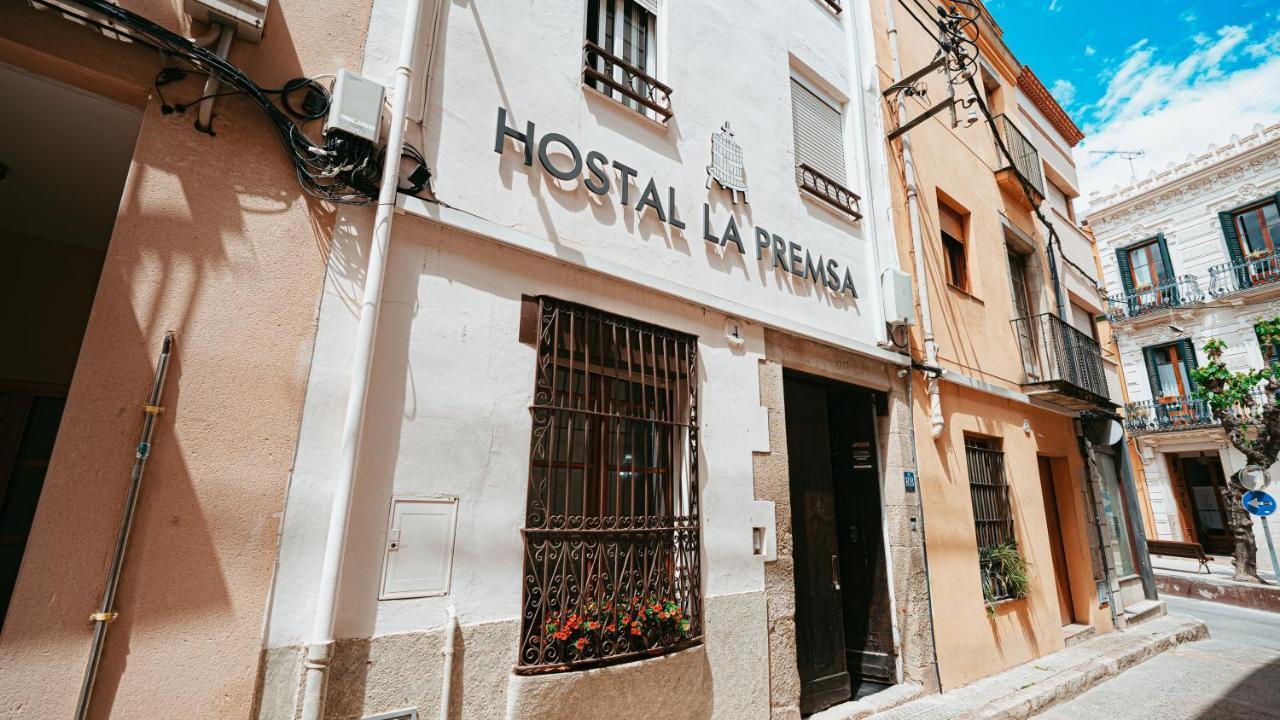 Hostal La Premsa Arenys de Mar Exterior foto